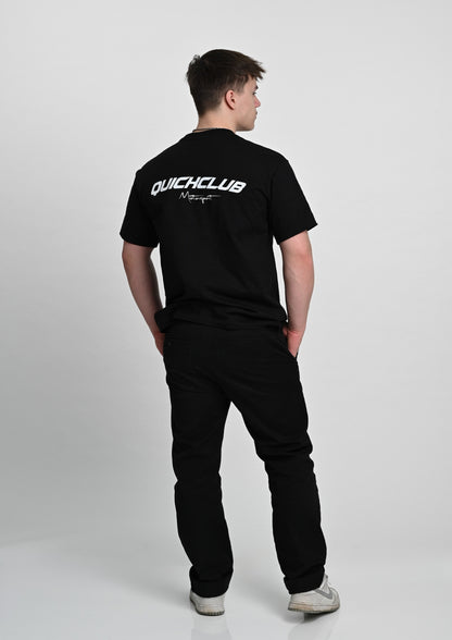 Motorsport Black Oversize T-shirt