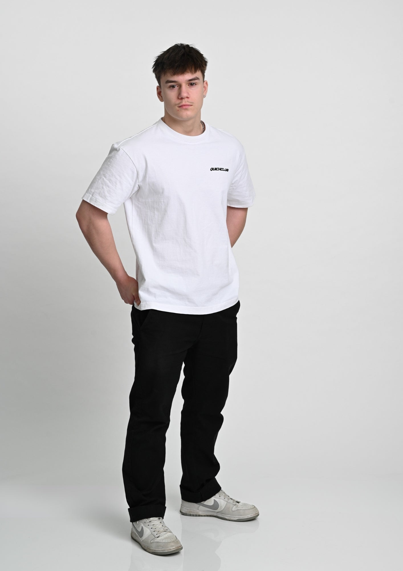 Motorsport White Oversize T-shirt