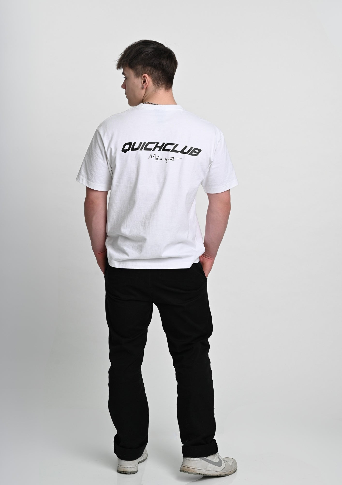 Motorsport White Oversize T-shirt